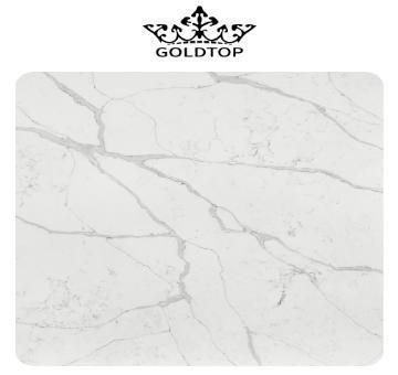Senior White Three Tree Artificial Quartz of Stone Countertops Kitchen for Restaurants