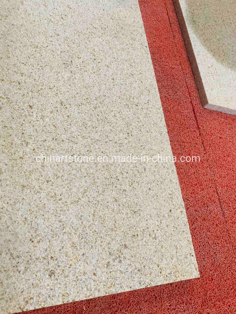 Polished and Bushhammered G682 Rusty Golden Granite for Wall and Floor Tile