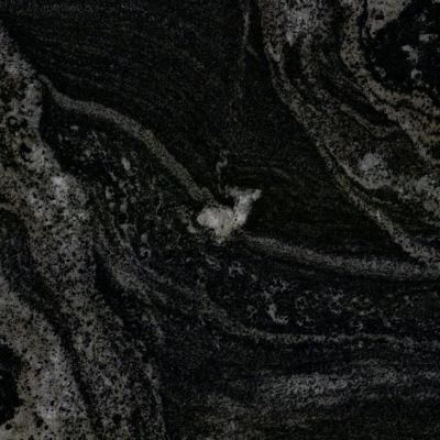 Luxury Natural Brazil Stone Cosmic Black Granite with Gold Veins Granite Floor