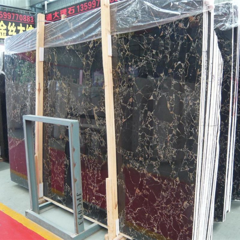 White/Black Marble Tile for Floor/Wall/Countertop/Vanitytop Polish Marble Big Slab