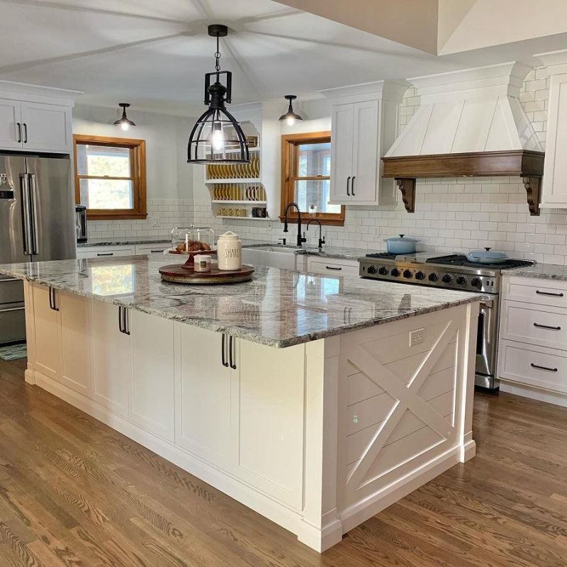 Silver Cloud Granite Slab for Countertop/Kitchen/Island