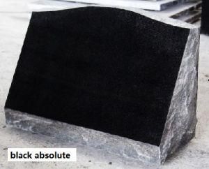 Black Granie Granite American Style Headstone