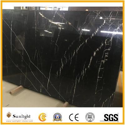 Natural Stone Black Nero Marquina Marble Slabs, Marquina Marble
