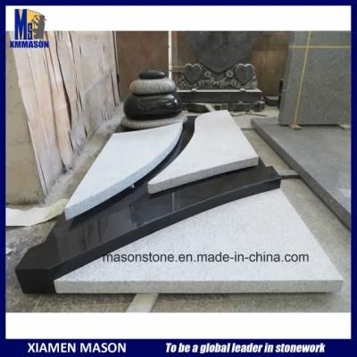 Mason France Customized Monument with Pebbles