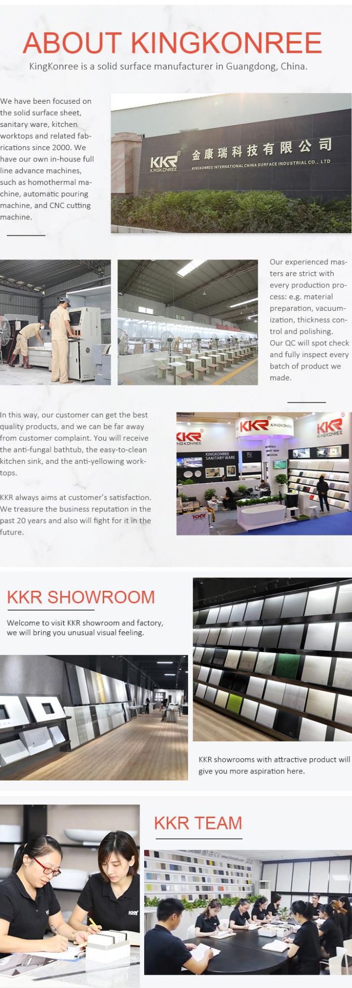 Artificial Stone Solid Surface Hotel Corian Top
