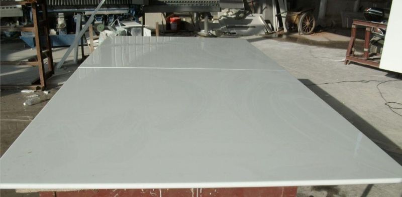 Pure White Artificial Nano Crystallized Stone for Countertop