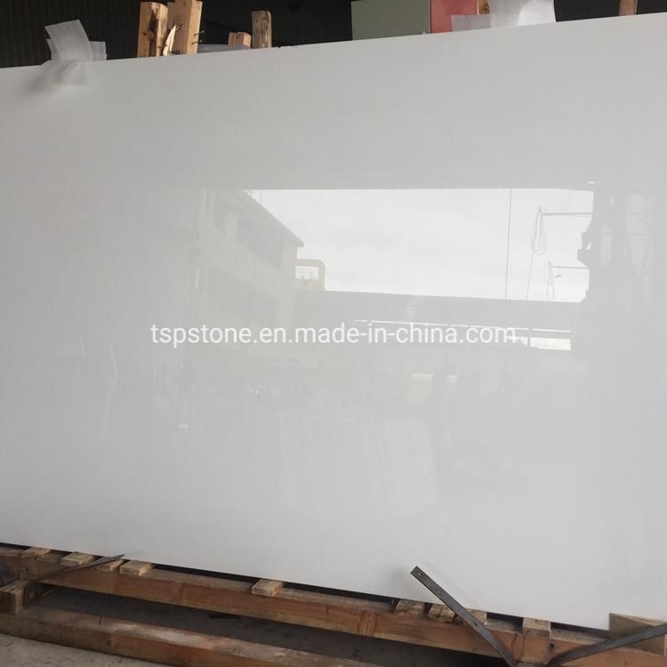 Crystallized Glass Stone Neo Paris White Slabs (Artificial Thassos)