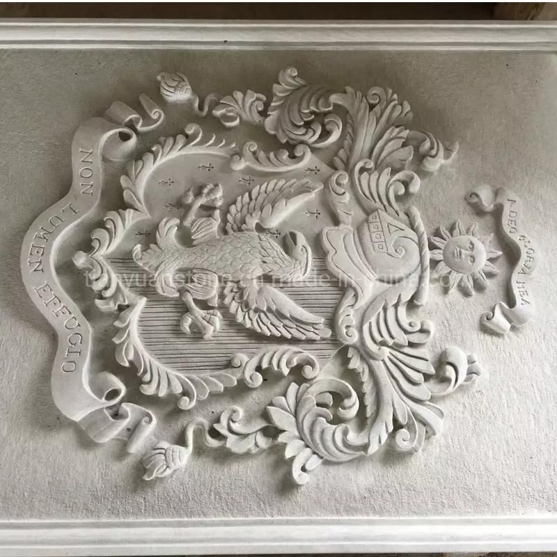 Building Material Sandstone Carving Panel for Wall Decoration