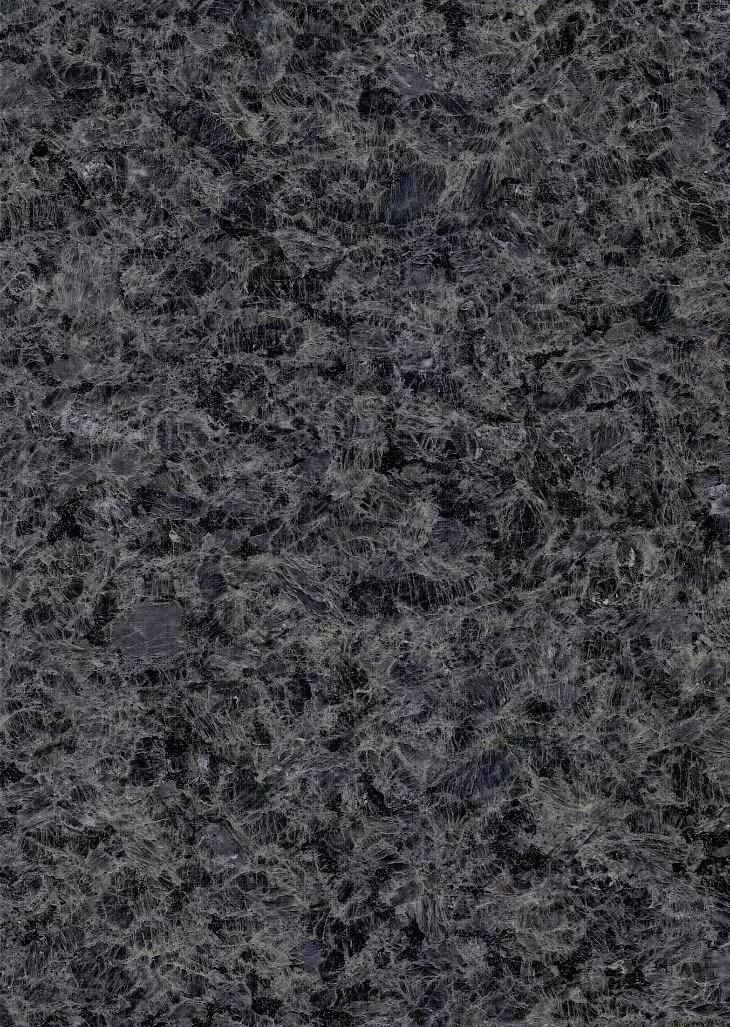 Ice Dark Blue Natural Grey Blue Granite Half Slabs Tiles