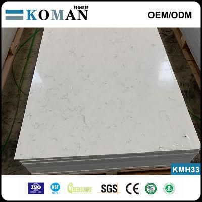 2022 Solid Surface Carrara Color Pure Acrylic / Modified Acrylic Good Price