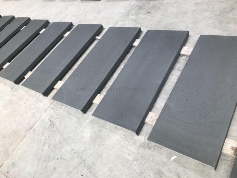 Natural Black Sandstone for Exterior Wall Cladding Stone Decoration