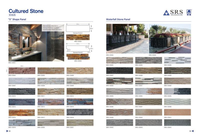 Natural Stone Black Slate Roofing/Wall Tiles for Exterior Landscape Project