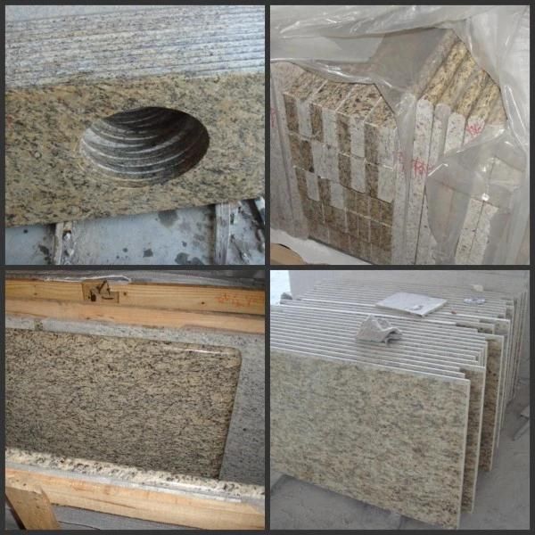 Light St, Giallo Cecilia Granite Kitchen Countertop/Bathroom Vanity