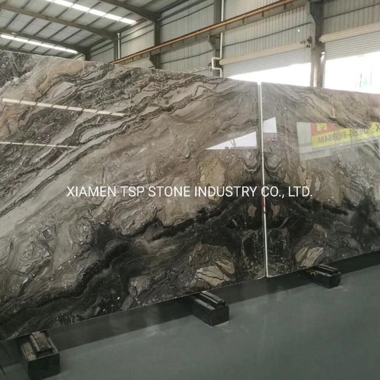 New Arrival Venice Brown Marble Slab for Interior Wall Floor Tile