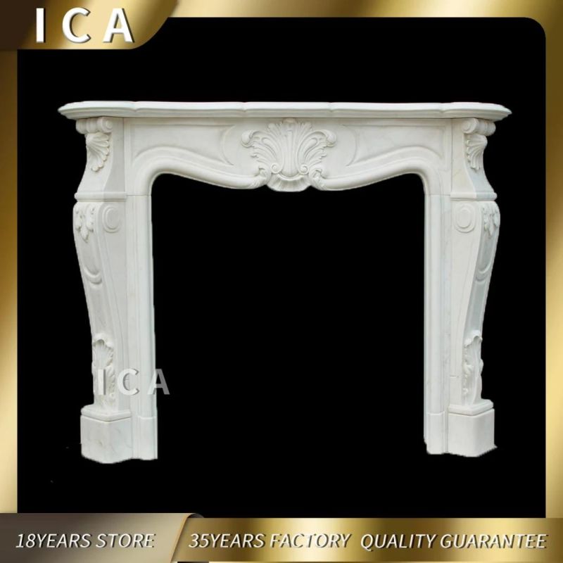 White Marble Fireplace New Designs French Fireplace Surround