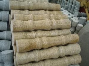 Misty Yellow Granite Baluster for Outdoor Stair