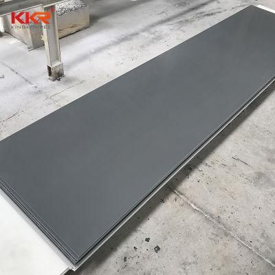 Wholesale Dark Grey Color Bathroom Stone Solid Surface Panels