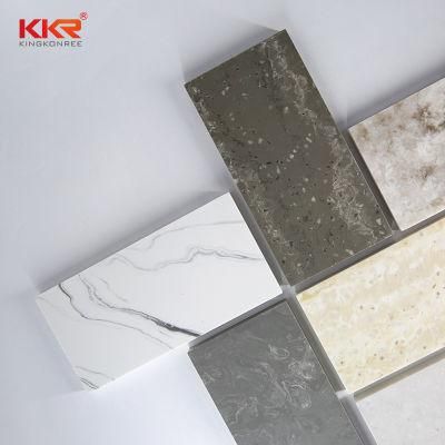 Modified Transparent Acrylic Resin Stone Solid Surface Panel Sheets Slab