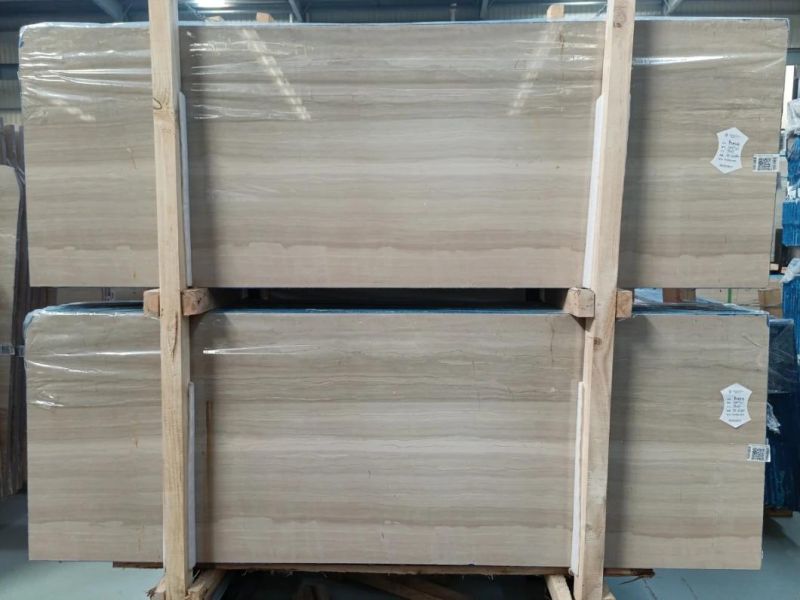 Hot Beige Italy Marble Serpeggiante Wood Texture/Wood Grain/ Slab/ Tiles/Flooring/Wall
