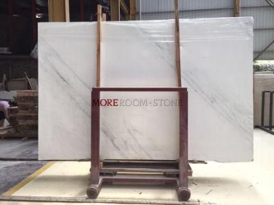 China Factory Grade a Asian White Natural Marble Slab From China