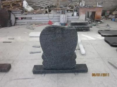 Wholesale Customized Hungarian Style Black Granite Headstones