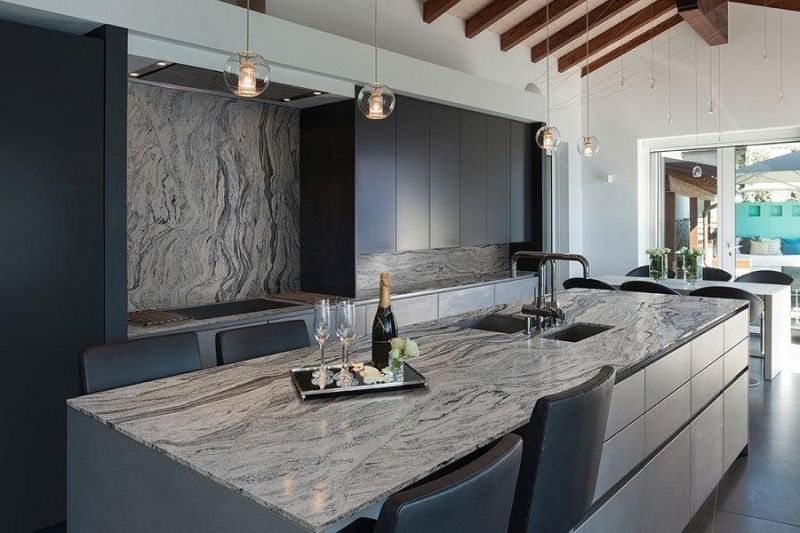 Silver Cloud Granite Slab for Countertop/Kitchen/Island