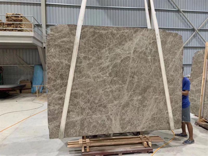 Aurora Borealis Grey Stone Marble for Flooring Tiles Slabs Countertops/Worktops/Vanitytops