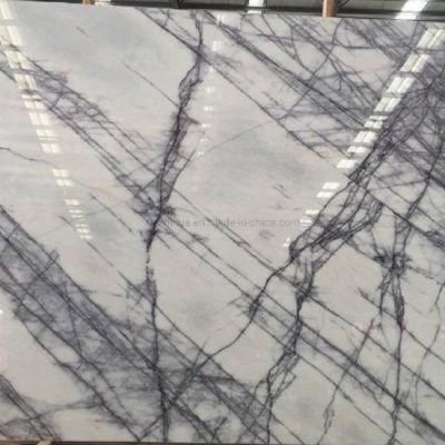 Natural Stone Lilac Slabs for Bathroom Wall/Flooring Tile/Table Countertop Marble
