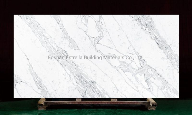 Natural Stone Marble Looking Artificial Stone Quartz Stone Kitchen Countertop Thickness 2cm 3cm