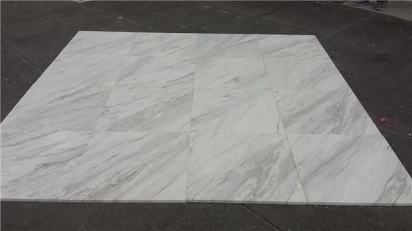 Building Material White Volakas Tiles and Marbles