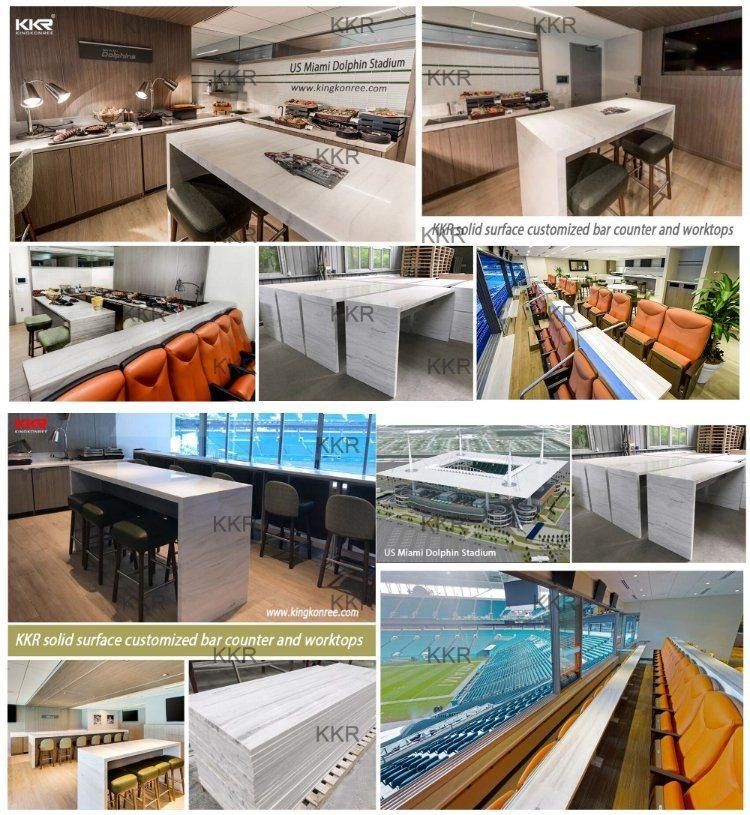 Decoration Translucent Resin Stone Solid Surface Corian Sheet