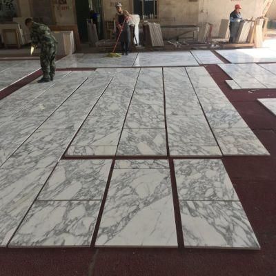 Pre-Assemble Reliable Service Natural Stone Arabescato White Marble