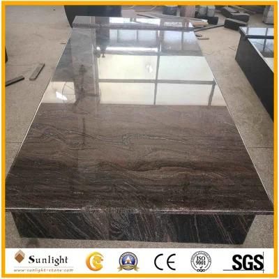 European Style India Paradiso Granite Tombstone Monument Cover Slab