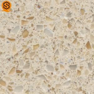 Artificial Quartz Slab Solid Surface Quartz Stone Slab for Floor