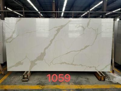 Large Size Surface Polishing 1059 Artificial Quartz Stone Slab
