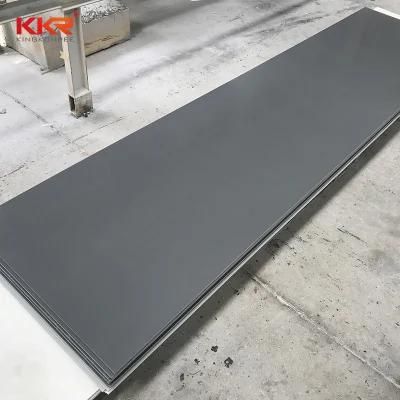 Factory 6mm 12mm Modified Pure Corians Sheet Acrylic Solid Surface Stone