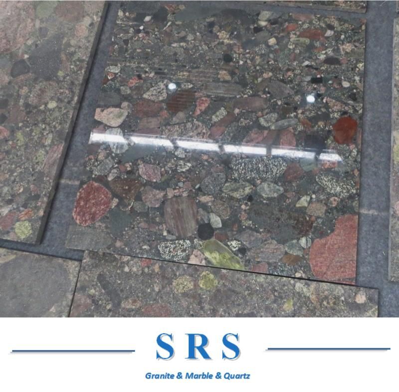 Polished Shap Granite for Paving/Wall/Flooring Tiles