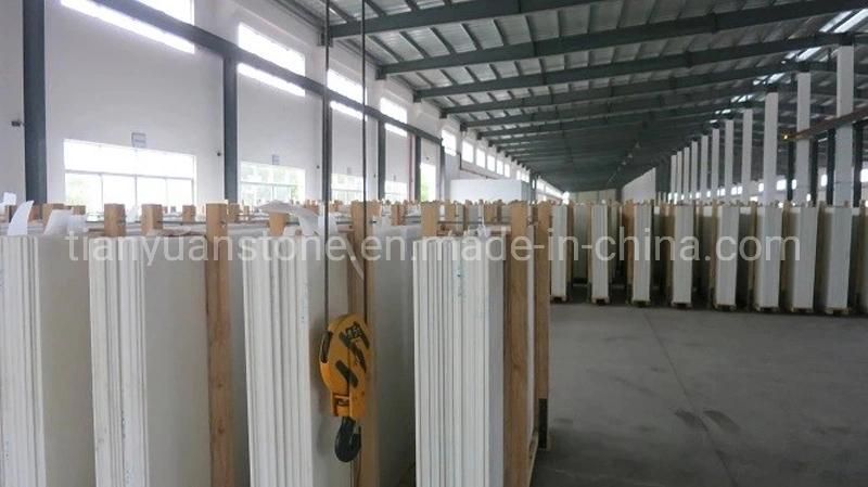Artificial Pure White Nano Crystallized Glass Stone Slab