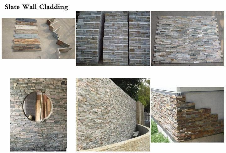 Honed Landscape Stones Cultural Stone Tiles for Wall Cladding Flooring