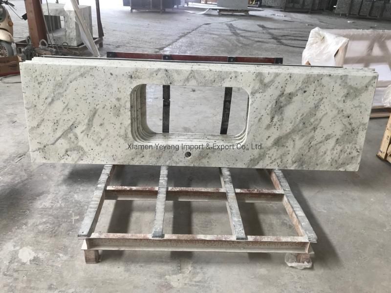 Natural Andromeda White Granite Countertops for Kitchen