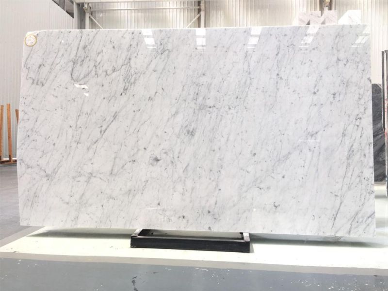 Carrara Stone Marble for Flooring Tiles Slabs Countertops/Worktops/Vanitytops