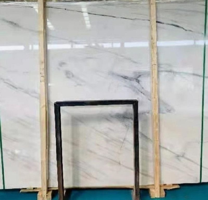 Dior White Marble Slab for Flooring Tile/Wall Tile/Countertop