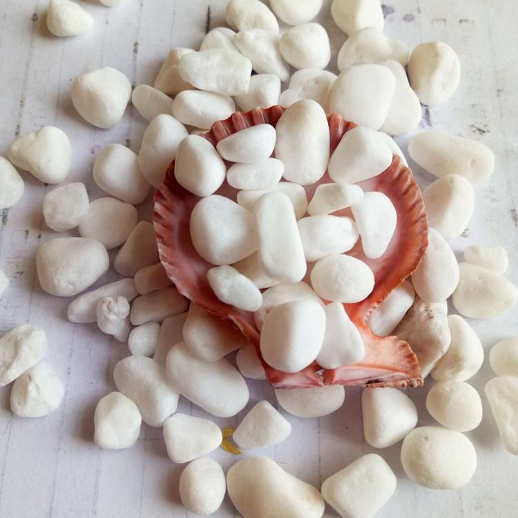 Round White Quartz Pebble Stone Gravel for Driveway