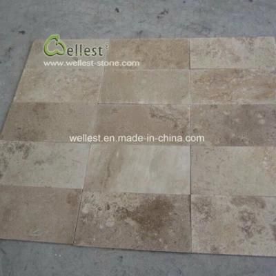 Coffee Travertine Stone, Travertine Driveway, Travertine Paving Tile