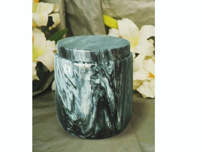 Natural Stone Marble Cremation Urn Polished High Quality for Funeral Cemetery