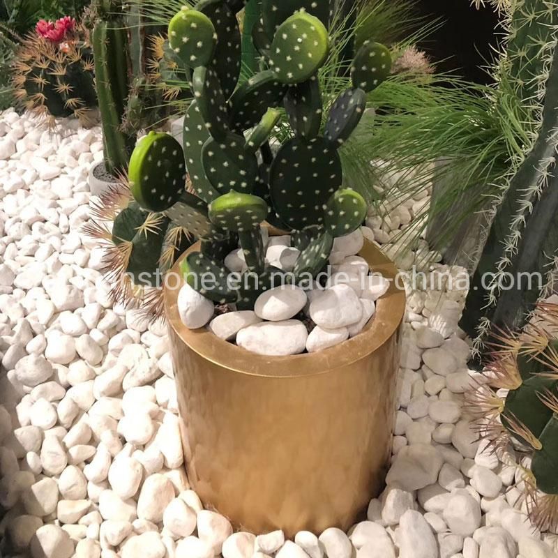 Mixed Color Natural Polished Pebble Cobble Stone River Stone