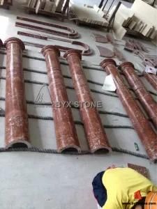 Natural Marble Stone Column Pillar for Building