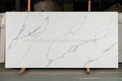 Polished Quartz Slabs for Kitchen Countertops Worktops Table Tops Vanity Tops