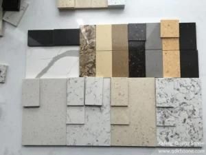 Kefeng-408 Black Picasso Color House Interior Design Quartz Stone Tile