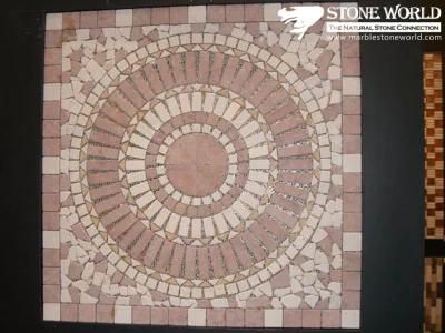 Marble Medallion Natural Stone Mosaic Pattern for Building Decoration
